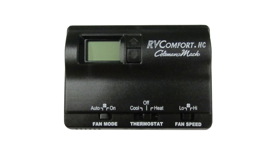 AIRXCEL T-Stat Wall Digital Heat/Cool Single Stage, Black, 8330-3862