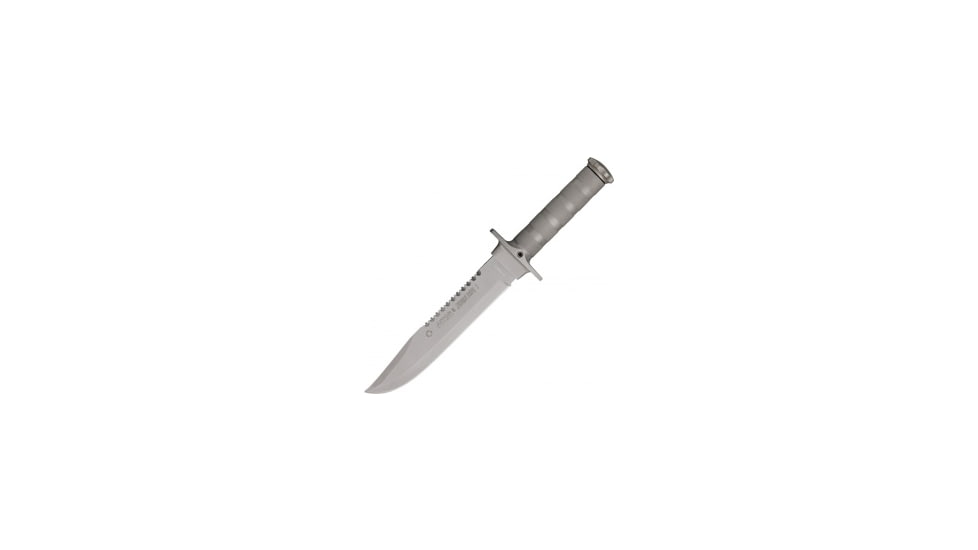 Aitor Aitor Jungle King I Fixed Blade Gray Stainless Steel 8.00" Matte, Gray, Stainless Steel, adult, BHQ-38331