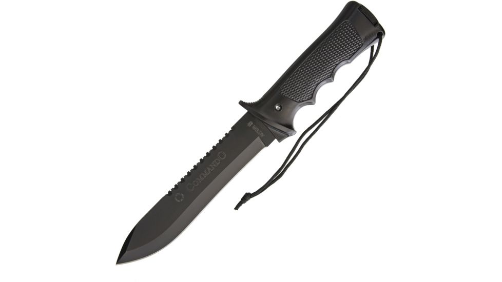 Aitor Commando Fixed Blade Knife, Black AI16021