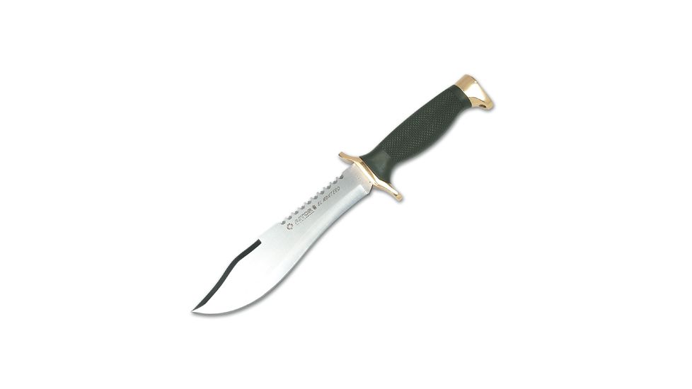 Aitor El Montero Hunting Knife,8.5in Steel Blade,Polyamide/Brass Handle 16011