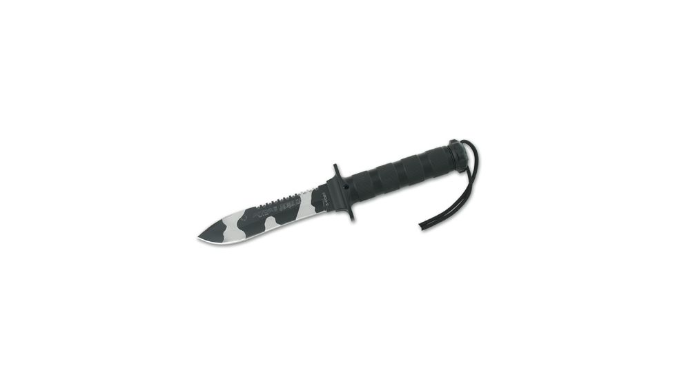 Aitor Jungle King II Fixed Blade Knife,5.3in Camo Steel Blade,Cast Metal Handle 16071