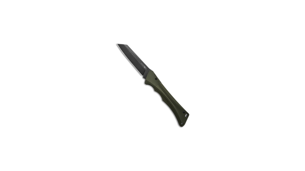 Akc AKC Smarty Automatic Knife Green Aluminum 3.3" Black Stonewash, Green, D2, adult, BHQ-183587