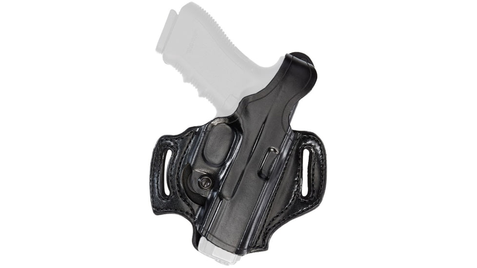 Aker Leather Model 168 Flatside Xr12 Holsters, SIG Sauer P365, Right, Plain, Black, H168BPR-SS365