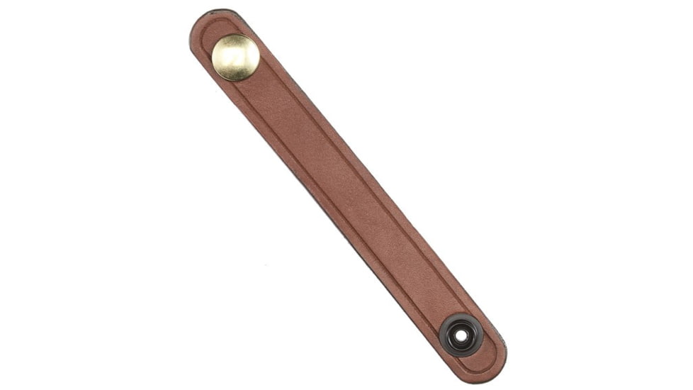 Aker Leather 3/4-Inch Detective Belt Keeper, Small, Plain, Tan, A531A-TP