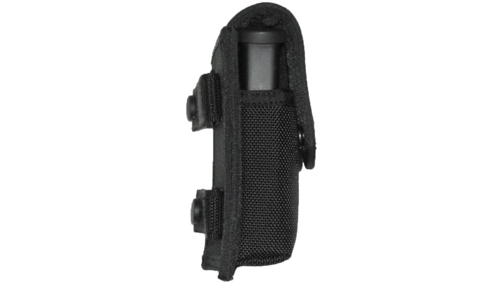 Aker Leather A-Tac Double Magazine Pouch, .40 Caliber/.45 Caliber, Black, C910 3-4