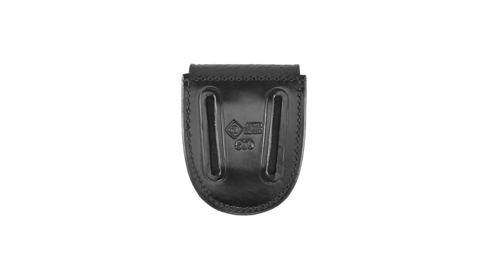 Aker Leather Aker - 500 Compact Round Single Handcuff Case - A500-BP