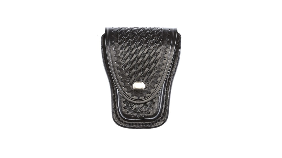 Aker Leather Aker - 501 Teardrop Shape Handcuff Case - A501-BW