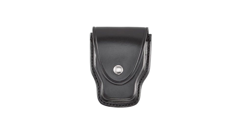 Aker Leather Model 508A ASP Handcuff Case, Small, No Snap, Plain, Black, A508A-BP