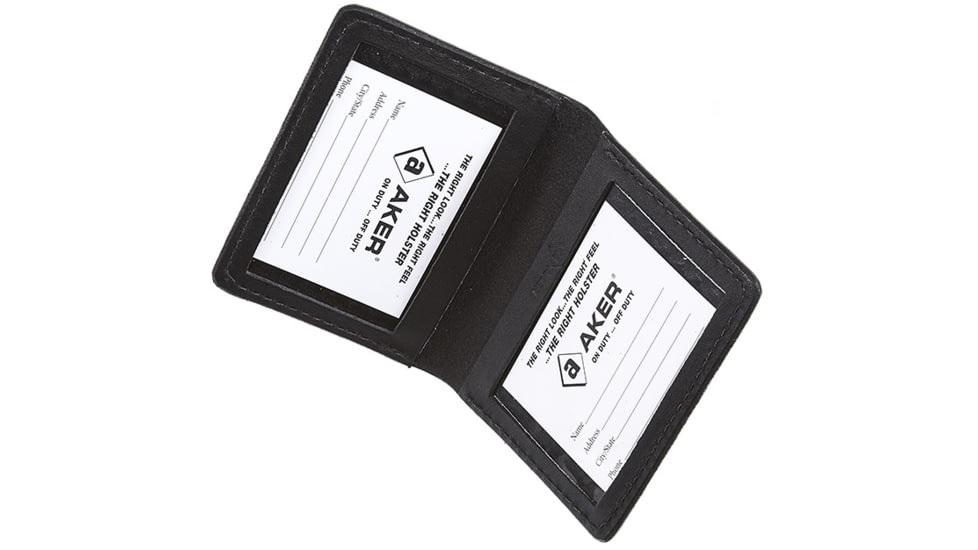 Aker Leather Aker - 596 Id Case - A596-BW