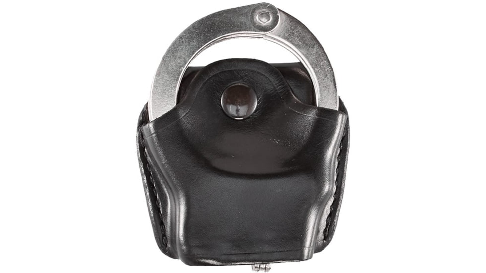 Aker Leather Aker - 606 Slim Open Hinged Handcuff Case - A606-BP