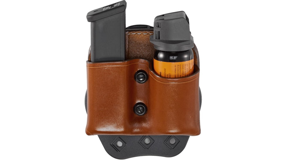 Aker Leather Aker - 617 D.m.s. Combo Mag And 2 Oz. Mace Case - A617TPRU-3
