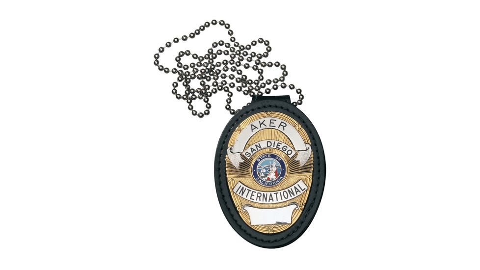 Aker Leather Aker - 691 Recessed Shield Badge Holder - A691-TP