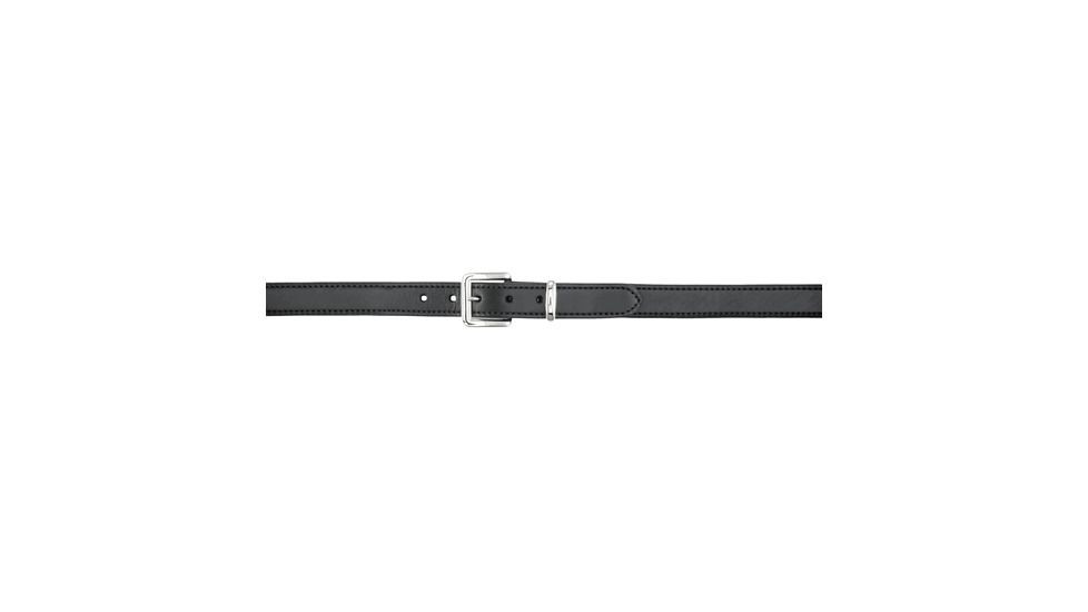 Aker Leather B22 1.25in Concealed Carry Gun Belt, 26 in, Plain, Black, B22-BP-26