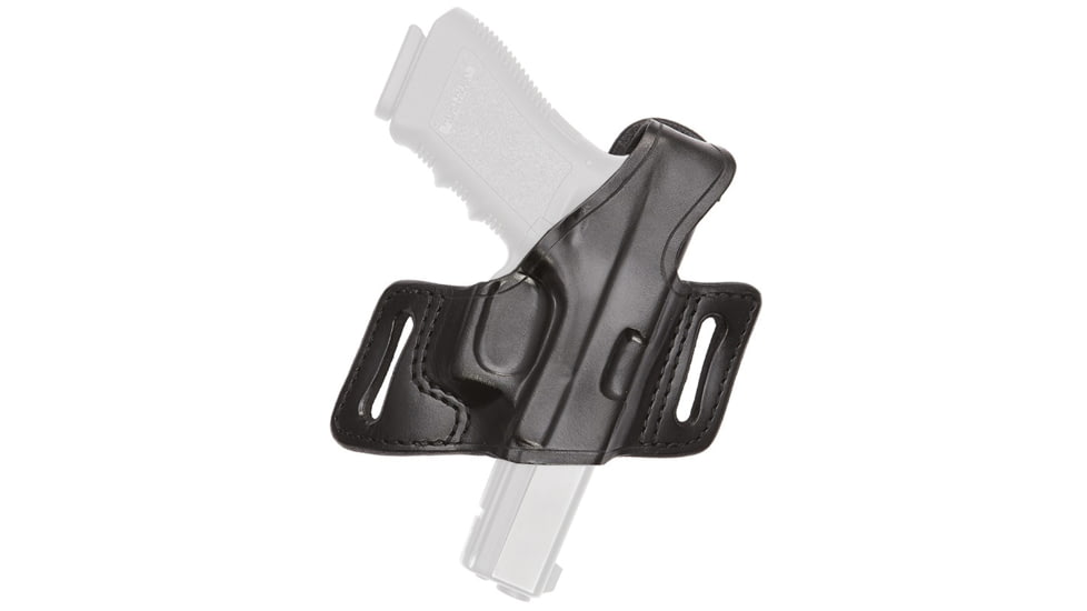 Aker Leather 168A Flatsider XR13 Strapless Holster, SIG Sauer P320, Left, Plain, Black, H132BPLU-SS320