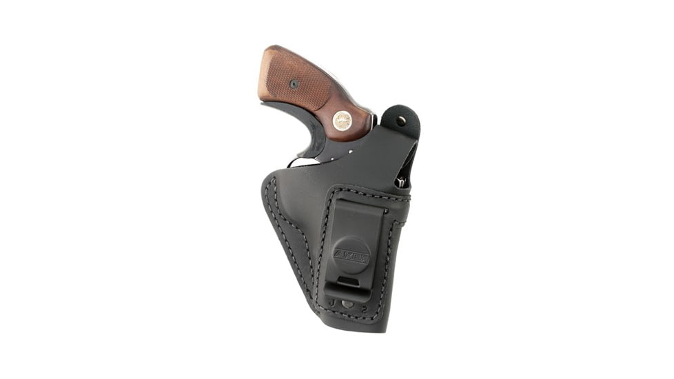 Aker Leather Model 135 Spring Special Holsters, Colt Commander, Left, Plain, Black, H135BPL-COCOMM