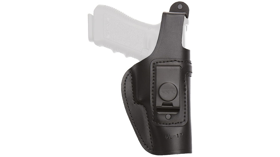Aker Leather Model 135 Spring Special Holsters, Colt Commander, Left, Plain, Black, H135BPL-COCOMM