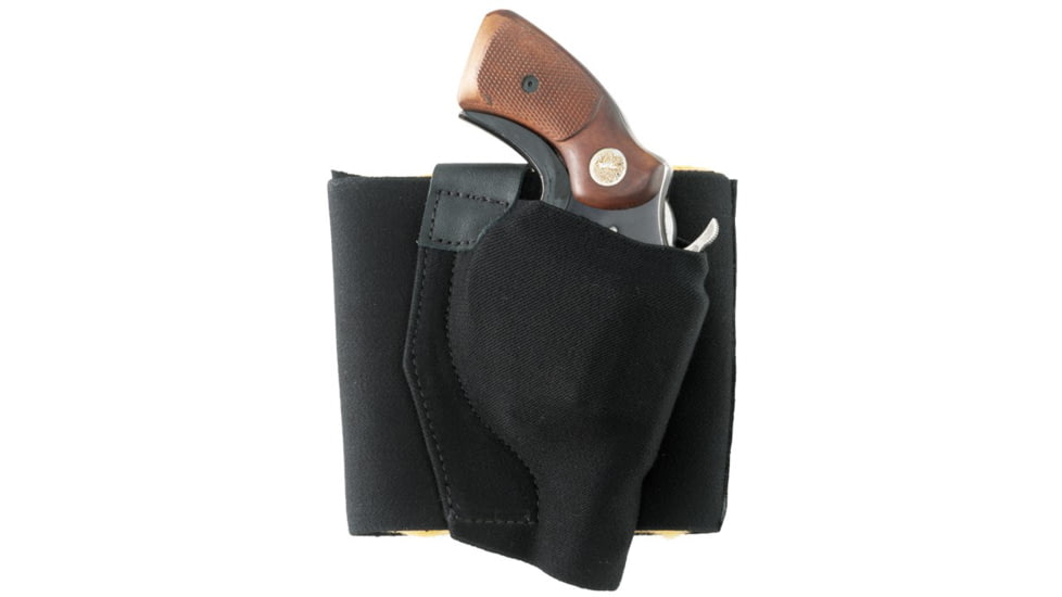 Aker Leather Model 157 Comfort Flex 2 Ankle Holster, Glock 43, Right, Plain, Black, H157BPR-GL43