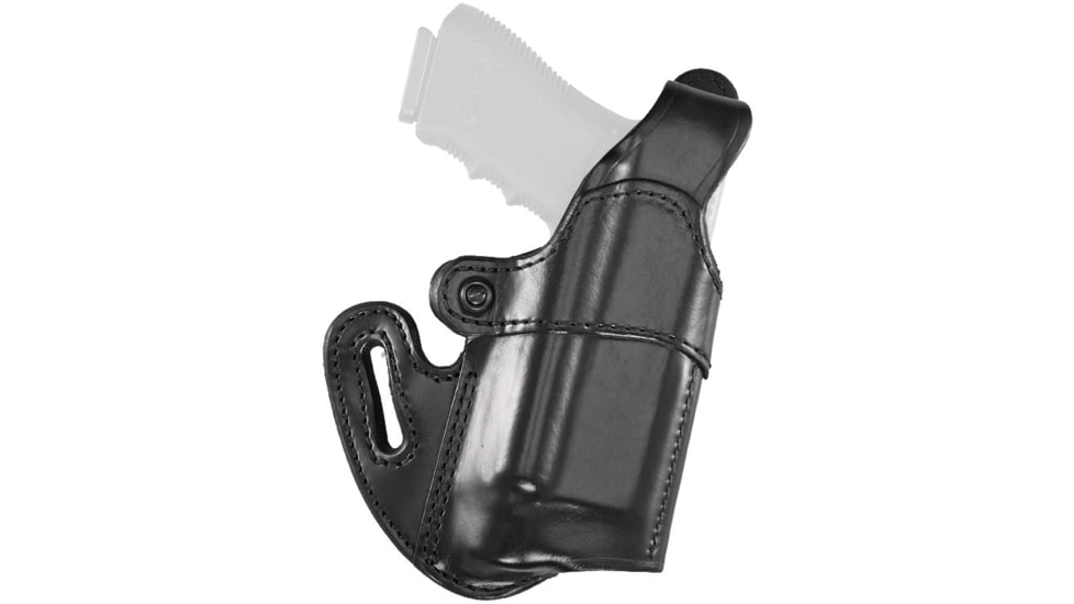 USED Aker Leather Model 167 Nightguard Holsters, SIG Sauer P320/320C, Insight Technology M3/Streamlight TLR-1, Right, Plain, Black, H167BPR-SS320M3, EDEMO1