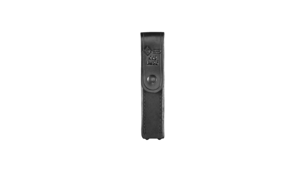 Aker Leather Model 552 Expandable Baton Holder, Plain, Black, A552-BP-F26