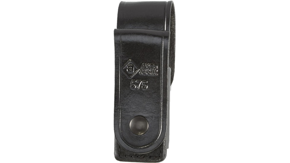 Aker Leather Model 575 2 Oz. Mace Case, Plain, Black, A575-BP