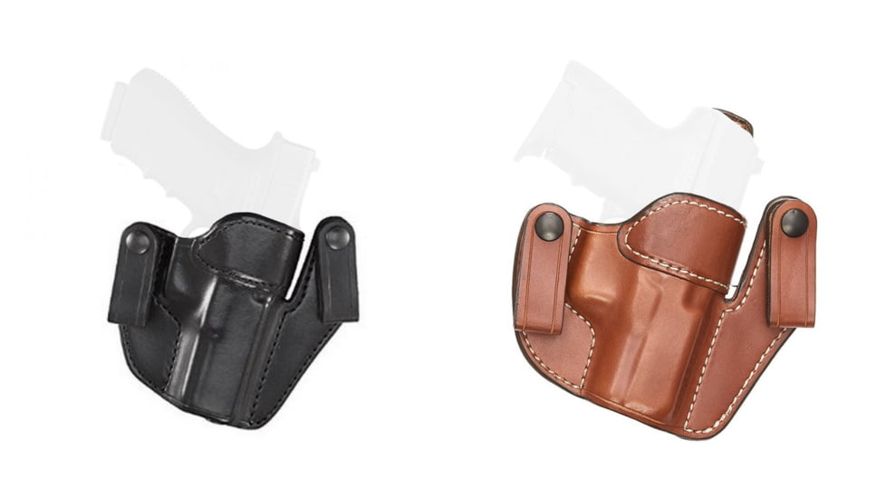 Aker Leather Model 76 IWB Patriot Holsters, Black, Tan