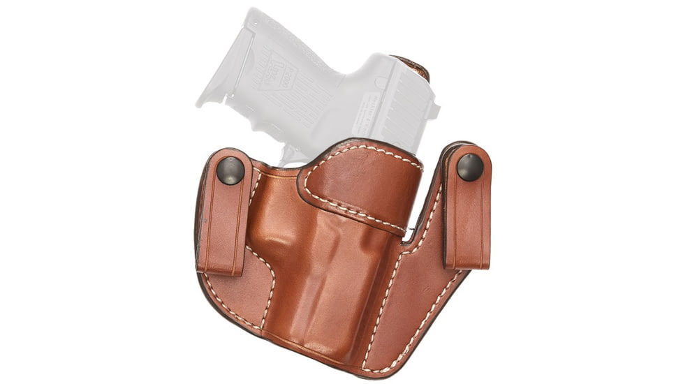 Aker Leather Model 176 IWB Patriot Holsters, Smith &amp; Wesson M&amp;P Shield, Right, Plain, Tan, H176TPR-MPS