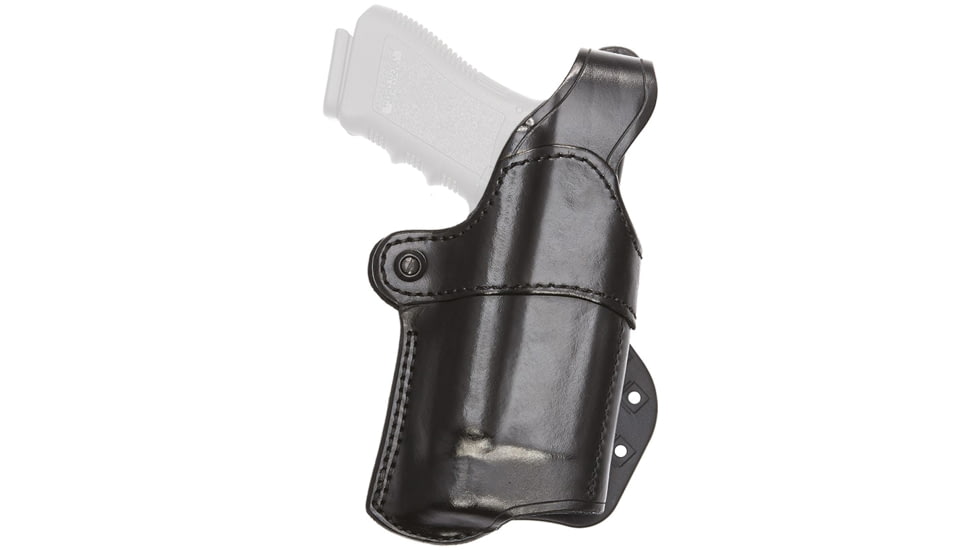 Aker Leather Model 267 Nightguard Paddle Holsters, SIG Sauer P220/SIG Sauer P226/SIG Sauer P229, Insight Technology M3, Right, Plain, Black, H267BPR-SS220M3