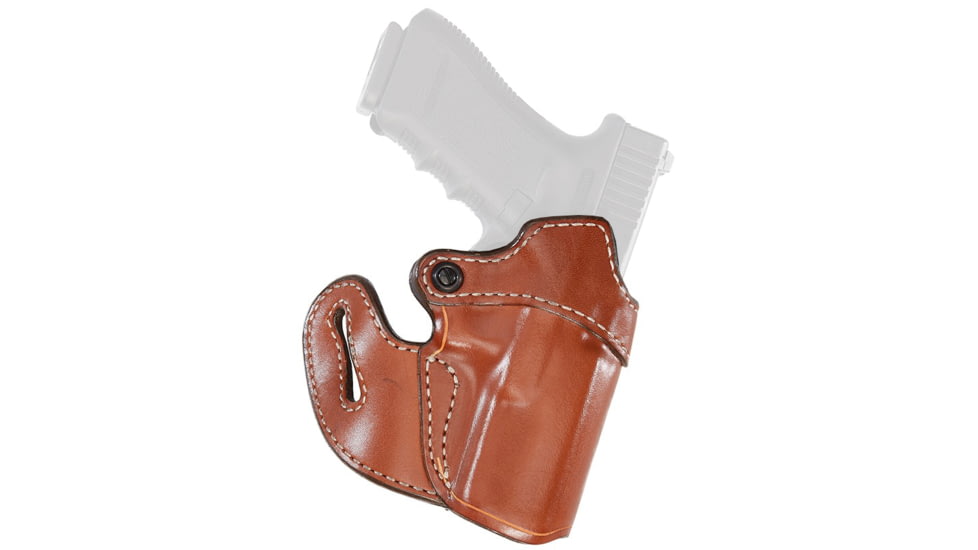 Aker Leather Specialist Open Top Belt Slide Holster, SIG Sauer P228/229, Left, Plain, Tan, H146ATPL-SS229