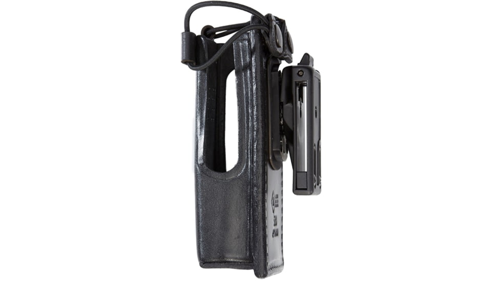 Aker Leather Swivel Radio Holder, Motorola XTS 3000, Basketweave, Black, A588-BW-XTS3000