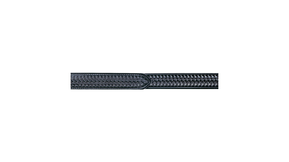 Aker Leather Velcro Pant Belt, 1-3/4, 34 in, Basketweave, Black, B15-BW-34