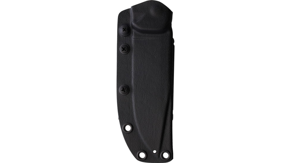 Akeron Ekinox V3 Micarta Fixed Blade Knife, 9.25in Overall, 4.5in Stonewash Bohler N690 SS Blade, Black Micarta Handle, Black Kydex Belt Sheath, EKINOX MICARTA BLK SW
