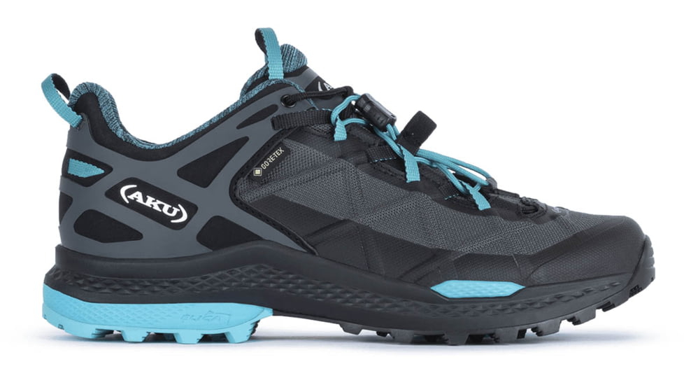 Aku Rocket DFS GTX Hiking Shoe - Womens, Black / Turquoise, 7, 727/2537