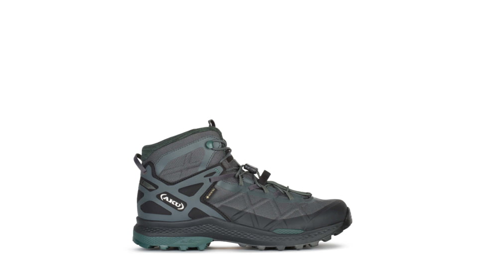 Aku Rocket Mid DFS GTX Hiking Boots - Mens, Grey/Green, 12 US, 71049612