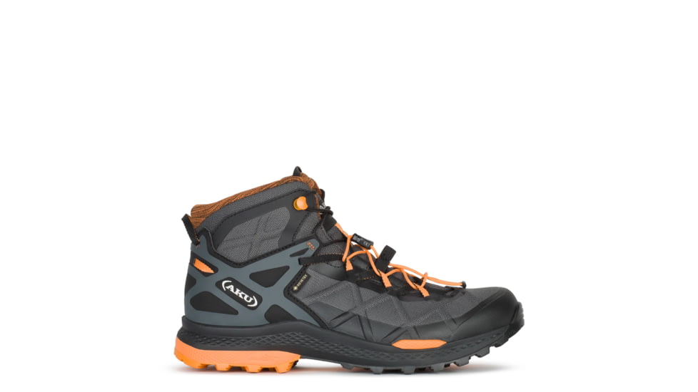 Aku Rocket Mid DFS GTX Hiking Boots - Men's, Black/Orange, 8.5 US, 7105538.5