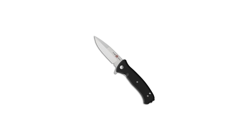 Al Mar Al Mar Mini SERE 2020 Spring Assisted Knife Black G-10 3" Satin*DISC*, Black, D2, adult, BHQ-229642