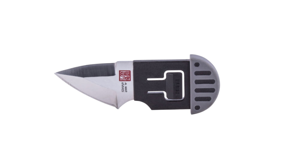 AL Mar Knives AMK1001GYBKBL Stinger 1.30 Al Mar Wedge Plain Satin D2 Steel TPR