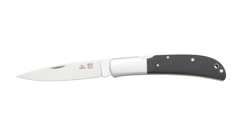 Al Mar Knives Eagle Classic Fold Knife, Black Handle AM1005BM