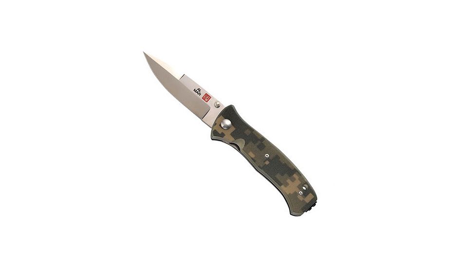 Al Mar Knives Mini SERE 2000, VG-10, Digital Camo G-10 Handle, Plain ALMS2KDC