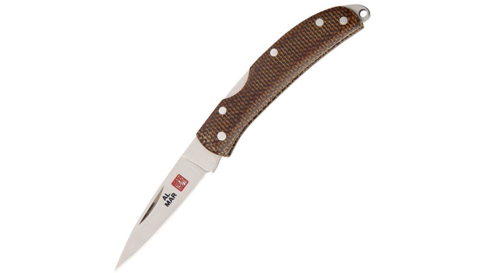 Al Mar Knives Osprey Ultralight Brown Knife AM1UBN2