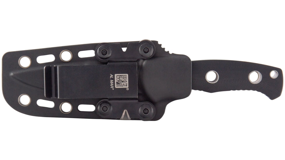 Al Mar Knives S.E.R.E. Operator 30 Fixed Blade Knife, 3in, D2, G10 Handle, Black, AMK5100
