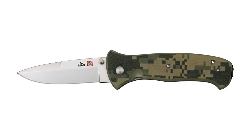 Al Mar Knives Sere 2000 Fold Knife, Stainless Blade, Digi Camo Handle AMS2KDC