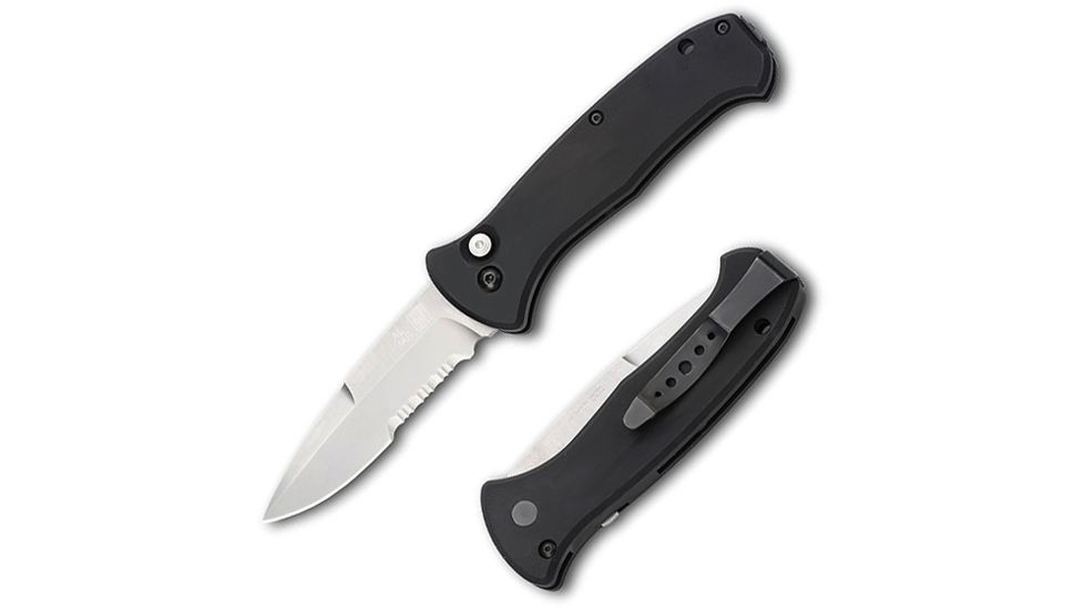 Al Mar Knives SERE Automatic, S30V 3.6 in. Combo Edge, Satin Finish X-AM-AS4