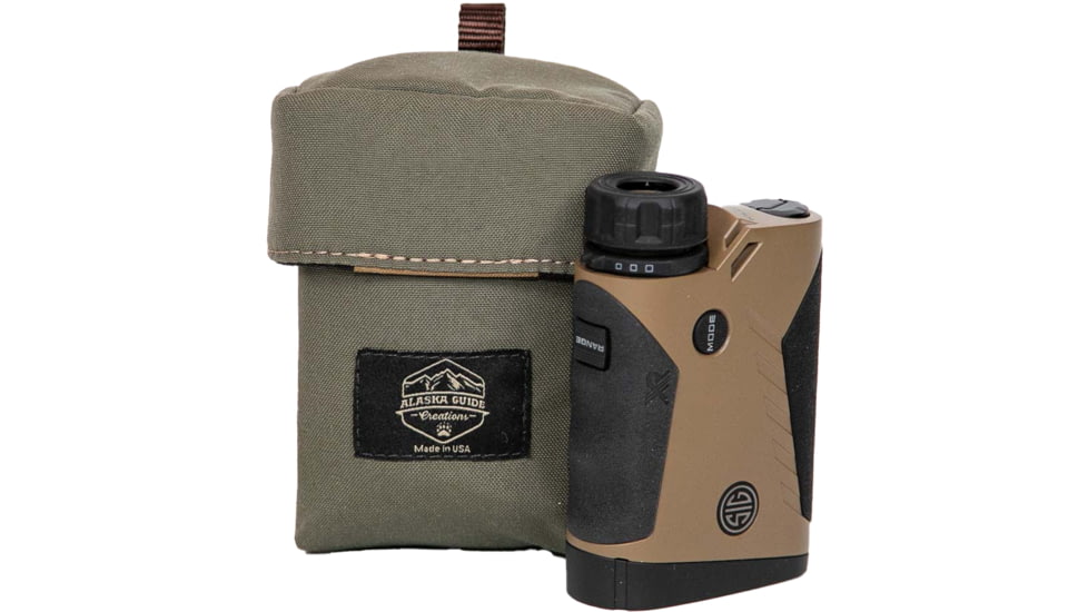 Alaska Guide Creations Magnetic Rangefinder Pouch, Ranger Green, MRP-RG