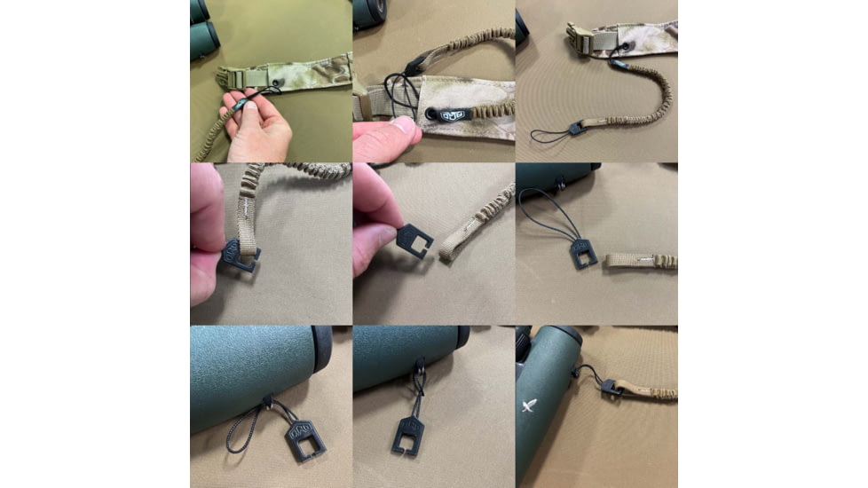 Alaska Guide Creations Pro Tether Single, Coyote Brown, PT-1