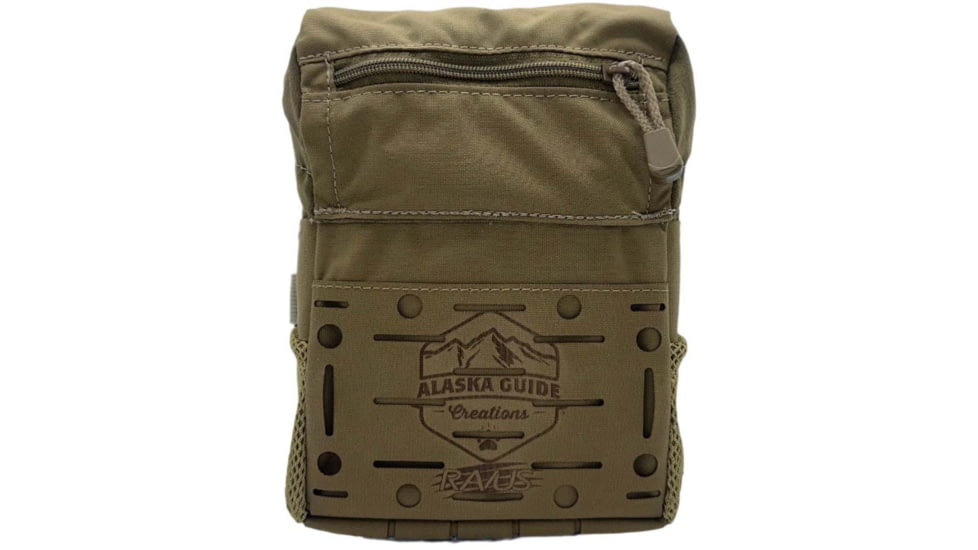 Alaska Guide Creations Ravus Flex Bino Pack, Coyote Brown, FLEX-CB