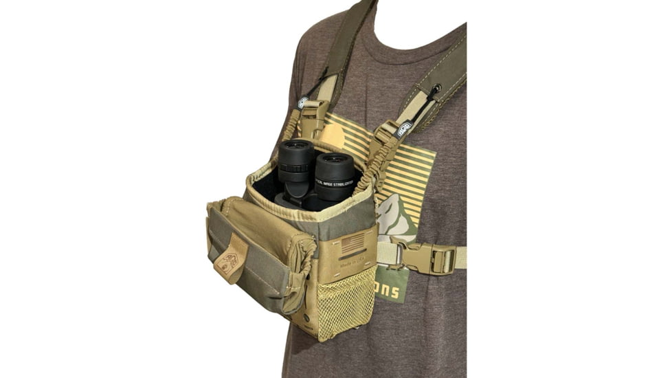 Alaska Guide Creations Ravus Flex Bino Pack, Ranger Green, FLEX-RG