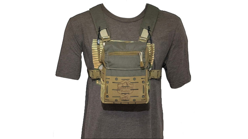 Alaska Guide Creations Ravus Flex Bino Pack, Ranger Green, FLEX-RG