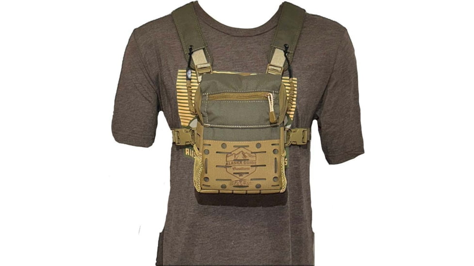 Alaska Guide Creations Ravus Flex Bino Pack, Ranger Green, FLEX-RG