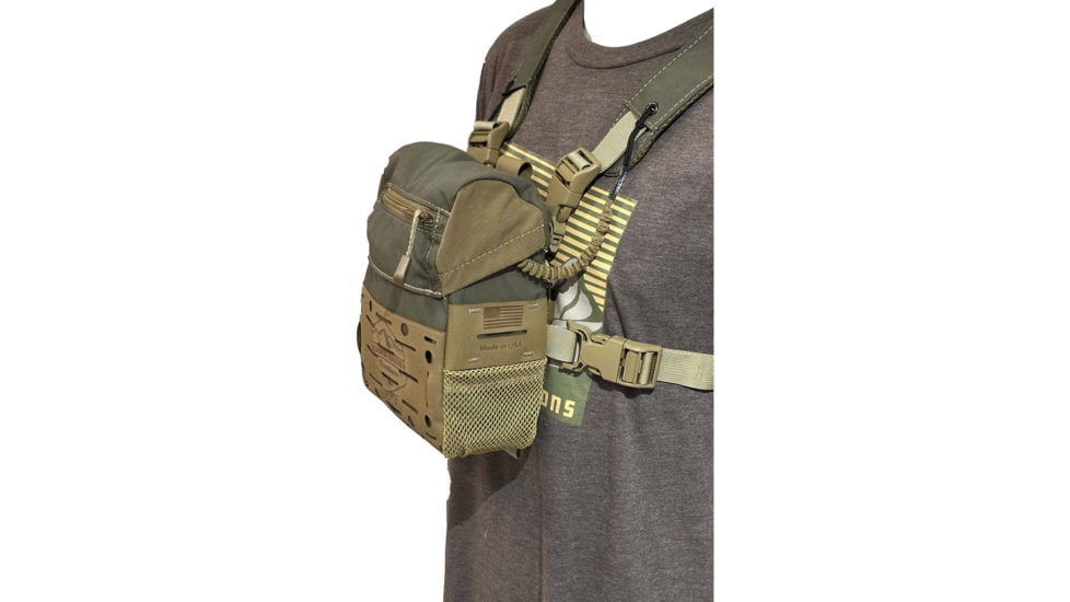 Alaska Guide Creations Ravus Flex Bino Pack, Ranger Green, FLEX-RG