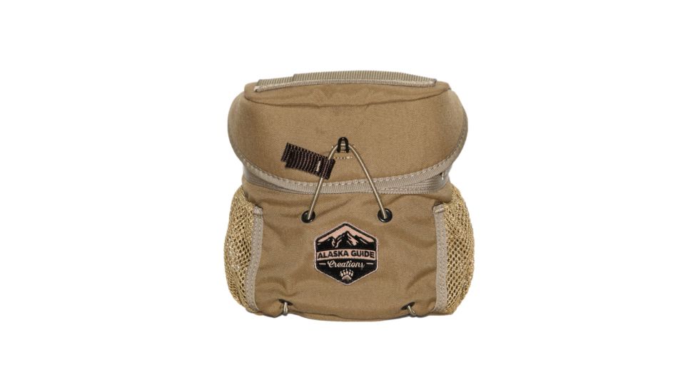 Alaska Guide Creations The Kodiak Kiss Binocular Harness, Up To 42mm Objective Lenses, Coyote Brown KS-CB